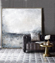 Load image into Gallery viewer, Abstract Sea Painting Large Canvas Art Sea Landscape Painting Ap023