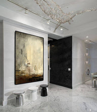 Load image into Gallery viewer, Minimalist Style Abstract Painting Of The City Living Room Art Dp091