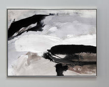 Load image into Gallery viewer, Grey Black White Abstract Painting For Living Room Beige Brown Painting Qp090