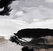Load image into Gallery viewer, Grey Black White Abstract Painting For Living Room Beige Brown Painting Qp090