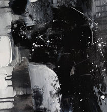 Load image into Gallery viewer, Black And White Wall Art Abstract Painting Contemporary Painting YP052