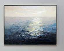 Load image into Gallery viewer, Original Ocean Abstract Painting Seascape Abstract Painting Qp074