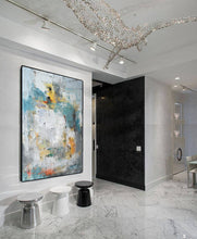 Load image into Gallery viewer, Cloud Painting Texture Art Abstract Original Painting On Canvas Bp073