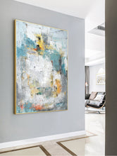 Load image into Gallery viewer, Cloud Painting Texture Art Abstract Original Painting On Canvas Bp073
