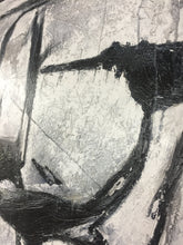 Load image into Gallery viewer, Black And White Abstract Oil Painting Oversized Canvas Art Ap069