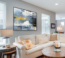 Load image into Gallery viewer, Cloud Abstract Art Oil Painting Sky Abstract Painting on Canvas Np033