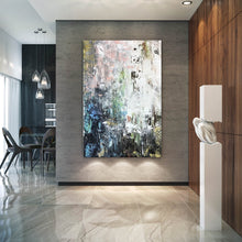 Load image into Gallery viewer, Large Palette Knife Canvas Art Original Painting on Canvas Fp076