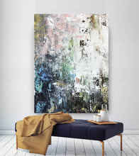 Load image into Gallery viewer, Large Palette Knife Canvas Art Original Painting on Canvas Fp076