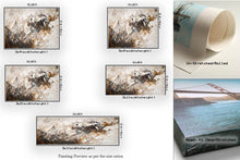 Load image into Gallery viewer, Large Brown White Abstract Painting Modern Abstract Painting Qp007