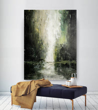 Load image into Gallery viewer, Brown Green Landscape Abstract Painting Modern Painting for Home Qp038