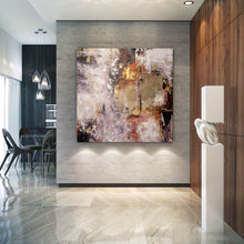 Load image into Gallery viewer, Brown Gold Home Decor XL Canvas Large Livingroom Decor Art Fp060