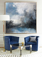 Load image into Gallery viewer, Large Abstract Sea Original Abstract Art Painting Large Cloud Canvas Np046