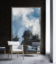 Load image into Gallery viewer, Original Cloud Abstract Painting Sky Landscape Abstract Oil Painting Np051