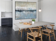 Load image into Gallery viewer, Blue Ocean Abstract Painting Sea and Sky Landscape Painting Dp129