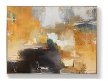 Load image into Gallery viewer, Original Pop Art for Sale Beige Yellow Abstract Painting Canvas Art Dp123