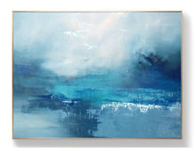 Load image into Gallery viewer, Blue Marine Landscape Painting Sky Landscape Painting Sea Oil Painting Dp130