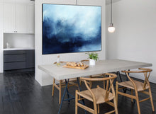 Load image into Gallery viewer, Deep Blue Sea Landscape Painting Abstract Landscape Art Dp092