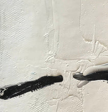 Load image into Gallery viewer, Black and White Abstract Painting Rich Textured Wall Art on Canvas Yp007