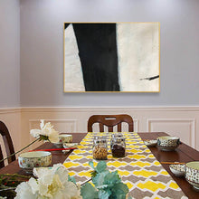 Load image into Gallery viewer, Black And White Abstract Painting Minimalist Painting Yp028