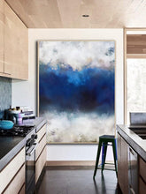 Load image into Gallery viewer, Original Cloud Abstract Painting Abstract Landscape Painting Np068