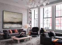 Load image into Gallery viewer, Oversized Abstract Canvas Wall Art Original Sea Abstract Painting Bp083