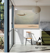 Load image into Gallery viewer, Sailboat Abstract Oil Painting Artwork Large Living Room Art Np072