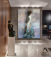 Load image into Gallery viewer, Original Nude Women Painting,Oversized Wall Paintings Gp022
