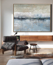Load image into Gallery viewer, Blue Ocean Abstract Painting Sea and Sky Landscape Painting Dp129