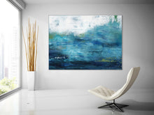 Load image into Gallery viewer, Xl Canvas Wall Art Original Turquoise Sea And Blue Sky Landscape Dp098