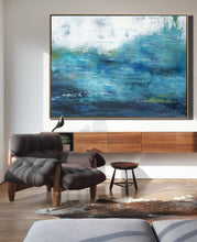 Load image into Gallery viewer, Xl Canvas Wall Art Original Turquoise Sea And Blue Sky Landscape Dp098