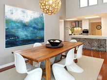 Load image into Gallery viewer, Xl Canvas Wall Art Original Turquoise Sea And Blue Sky Landscape Dp098