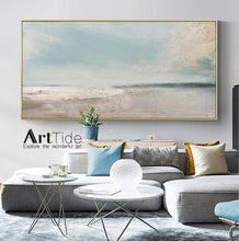 Load image into Gallery viewer, Large Beach Painting Cloud Painting Abstract Landscape Painting Ap040