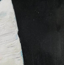 Load image into Gallery viewer, Black And White Abstract Painting Minimalist Painting Yp028