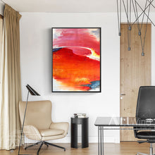 Load image into Gallery viewer, Red Abstract Painting Wall Painting For Living Room Big Painting Art Dp050