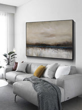 Load image into Gallery viewer, Oversized Abstract Canvas Wall Art Original Sea Abstract Painting Bp083