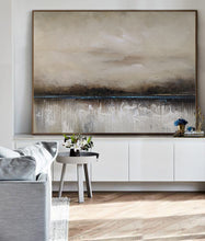 Load image into Gallery viewer, Oversized Abstract Canvas Wall Art Original Sea Abstract Painting Bp083