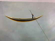 Load image into Gallery viewer, Sailboat Abstract Oil Painting Artwork Large Living Room Art Np072