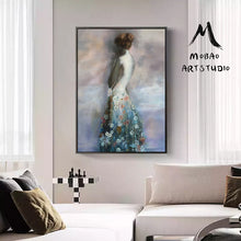 Load image into Gallery viewer, Original Nude Women Painting,Oversized Wall Paintings Gp022