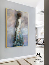 Load image into Gallery viewer, Original Nude Women Painting,Oversized Wall Paintings Gp022