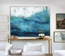 Load image into Gallery viewer, Xl Canvas Wall Art Original Turquoise Sea And Blue Sky Landscape Dp098