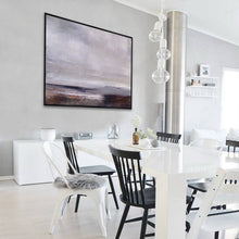 Load image into Gallery viewer, Grey Sky Painting Living Room Art Large Canvas Wall Art Landscape Dp126