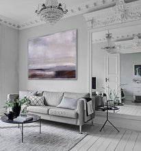 Load image into Gallery viewer, Grey Sky Painting Living Room Art Large Canvas Wall Art Landscape Dp126