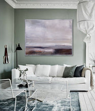 Load image into Gallery viewer, Grey Sky Painting Living Room Art Large Canvas Wall Art Landscape Dp126