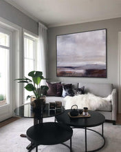 Load image into Gallery viewer, Grey Sky Painting Living Room Art Large Canvas Wall Art Landscape Dp126