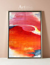 Load image into Gallery viewer, Red Abstract Painting Wall Painting For Living Room Big Painting Art Dp050