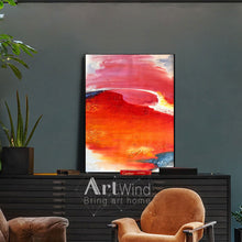 Load image into Gallery viewer, Red Abstract Painting Wall Painting For Living Room Big Painting Art Dp050