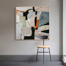 Load image into Gallery viewer, Block Knife Painting Abstract Canvas Art Modern Decor Knife Art Nursery Decor Dp053