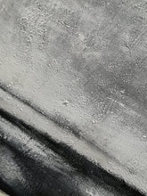 Load image into Gallery viewer, Black White Oil Painting, Grey Abstract Canvas Art Sofa Size Artwork Bl016
