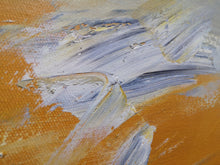 Load image into Gallery viewer, Big Artwork Yellow Abstract Painting, Minimalist Abstract Art Gp034