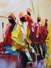 Load image into Gallery viewer, Sailboat Painting Coastal Wall Art Landscape Painting on Canvas Op070